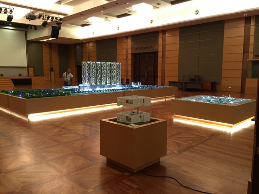 China Van de LEIDENE Model Verlichtings het Architecturale Schaal/het Model Miniatuurmodel van de Architectuurschaal leverancier