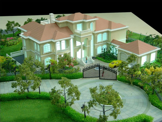 China Miniatuur Architecturale Modelshobbies-treinenmodellen, het Commerciële Model van de de Bouwlay-out leverancier