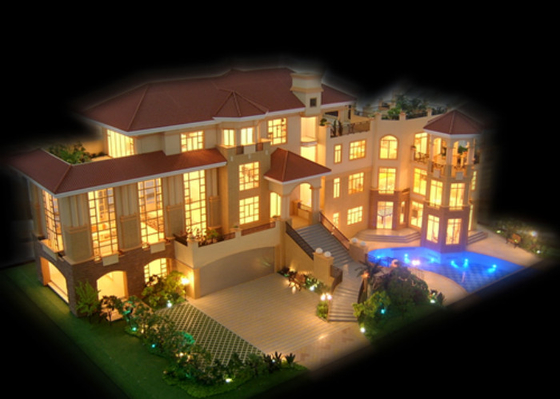China Privé Woon Miniatuur Architecturale Modelmaker, de Schaal van het Tuinhuis het Model Maken leverancier