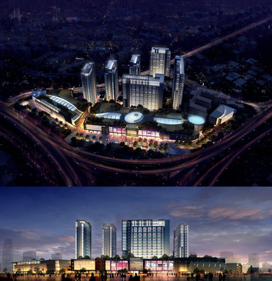 China De mooie Miniatuur van de Verlichtings Architecturale Modelmaker voor Real Estate-Investeringsproject leverancier