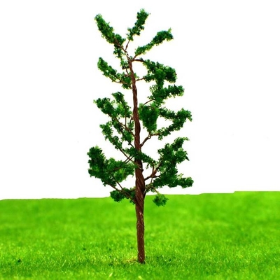 China Van de de Spoorweglay-out van HO OO G N T Z O van de Scène Miniatuur Modelbomen van het de Wegmetaal Groene de Boompijnboom 8cm leverancier