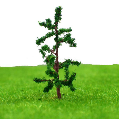 China Van de Lay-out Miniatuur Modelbomen van het spoorwegspoor van het de Wegmetaal Groene de Boompijnboom 3.8CM N3813 leverancier