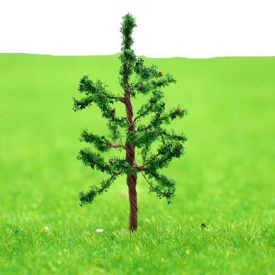 China Architecturale Schaalmodellen/de Miniatuur Modelpijnboom van de het Metaalboom van de Bomen Groene Weg leverancier