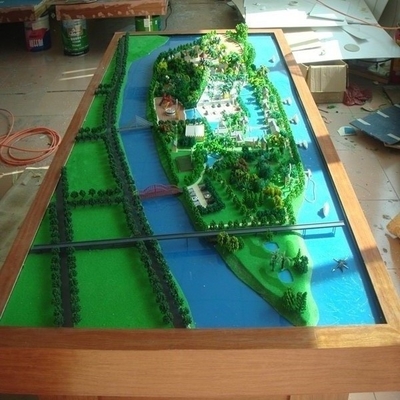China Urbanismeproject, Architecturale Modellevering, Lay-outschaal het Model Maken leverancier