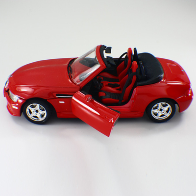 China 1/24 het Matrijs gegoten van de de Douaneschaal van de Legerings Rode Auto Modelauto's Model van de de Open tweepersoonsauto Miniatuurauto van BMW leverancier