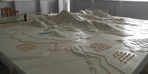 China Miniatuur van het de Grenseiland van Terrein Model Miniatuur Architecturaal Modellen Nationaal het Terreinmodel leverancier