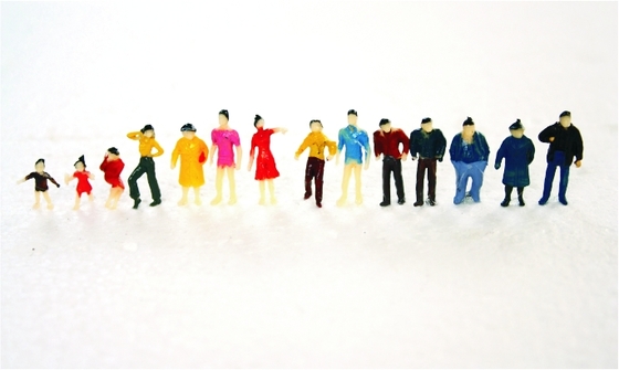 China Standaardschaalinstellingen architectonische schaalmodel mensen geschilderde figuur Kits 1.8 cm leverancier