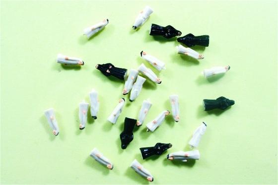 China OEM Architecturale de Schaal Modelmensen Geschilderde Arabische Cijfers 1.3cm van het schaal1:150 leverancier