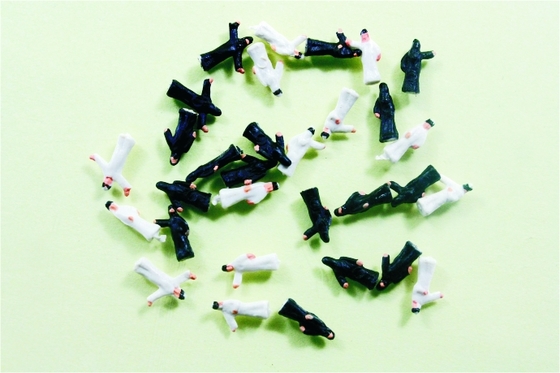 China Van de het 1:200 Architecturale Schaal van de douaneschaal Modelmensen Geschilderde Arabische Cijfers 1.0cm leverancier
