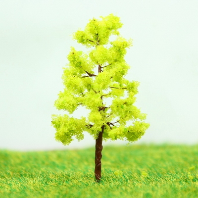 China R4316 Trein Track lay-outs miniatuur Model bomen Avenue Chartreuse metaaldraad boom 4.3 cm leverancier