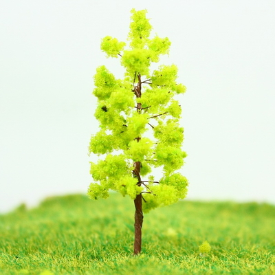 China R5020 Trein Track lay-outs miniatuur Model bomen Avenue Chartreuse metaaldraad boom 5 cm leverancier