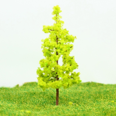 China R7027 Trein Track lay-outs miniatuur Model metalen draad schaal bomen Street Kelly Green 7 cm leverancier