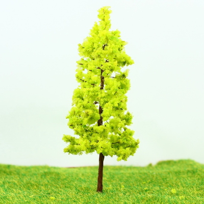 China R9035 N Gauge trein lay-out miniatuur Model bomen langs de weg groene draad Palm Tree 9 cm leverancier