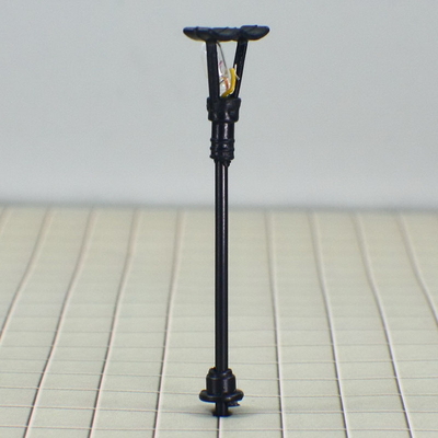 China HO schaal trein lay-out verlichting Street Plastic Model Lamp Post 6 cm leverancier
