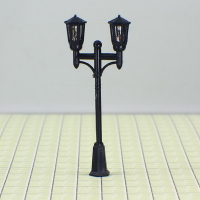 China OEM HO schaal Lamp Model trein lay-out verlichting Street Post 6,5 cm leverancier