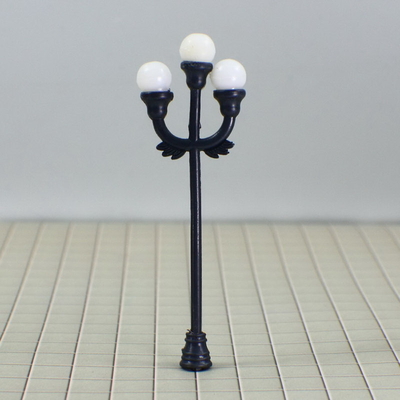 China N schaal trein lay-out verlichting Street Model lantaarnpaal 7 cm leverancier