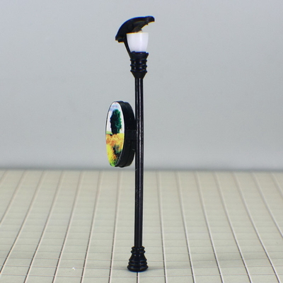 China N Gauge trein lay-out verlichting Street Model lantaarnpaal 7,5 cm leverancier