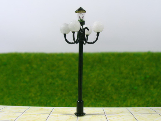China T51 6V 5cm Lichtgevende de Straat 3D Modellantaarnpaal van HO voor Treinlay-out leverancier