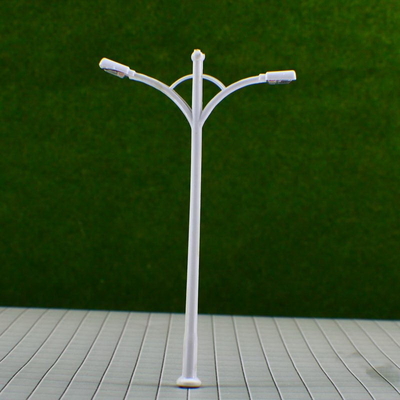 China RB100- 6V twee-Geleide Straat Plastic Modellantaarnpaal voor Lay-out 9.5cm van het Treinspoor leverancier