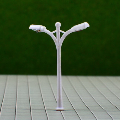 China RB200- 6V de twee-Geleide Modellantaarnpaal van de Straat Plastic Schaal voor Treinlay-out 4.5cm leverancier