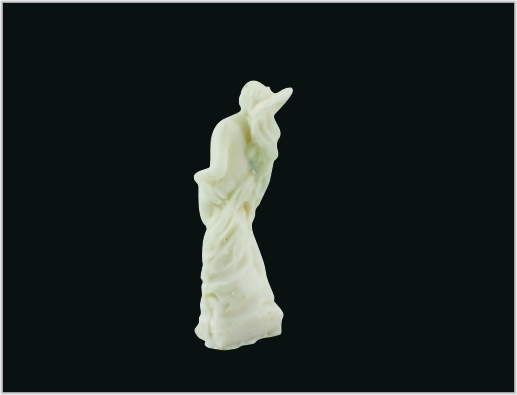 China Aangepaste Jade White Sculpture 3D maquette Faerie 1.5 * 4.5 cm MD08 leverancier