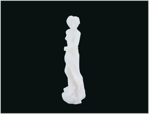 China MD16 1 * 3.5 cm Jade wit sculptuur 3D Maquette voor Ho trein lay-out leverancier