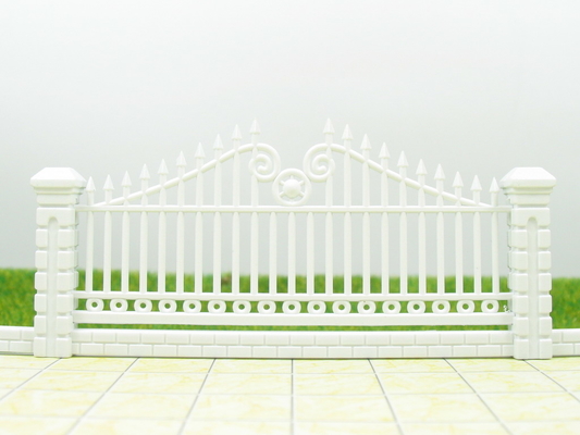 China LG100-02 standaardschaalinstellingen 3,8 cm aangepaste HO schaal Model leveringen tuin hek Rail leverancier