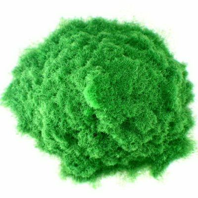 China 9 # 1 mm aangepaste schaal Model trein lay-outs leveringen Nylon Med.Green gras poeder leverancier