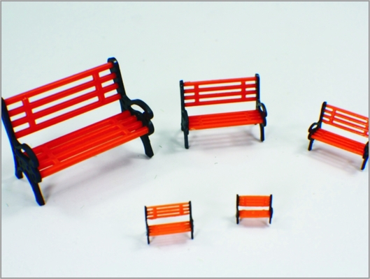 China Y30-02 1: 30 aangepaste schaal Model trein lay-outs Plastic 3D Park stoel leverancier