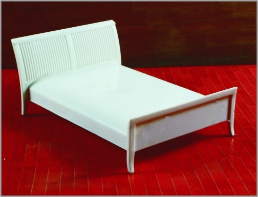 China 1:20 /1: 25/1: 30 het binnen Architecturale Modelbed van Doube van Meubilairblokken leverancier