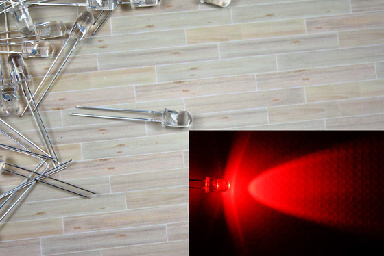 China MD01-001 3 MM Red Led licht architectonische schaal Model Supplies leverancier