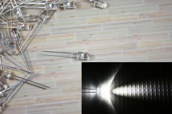 China MD01-005 3 MM White Led licht architectonische schaal Model Supplies leverancier