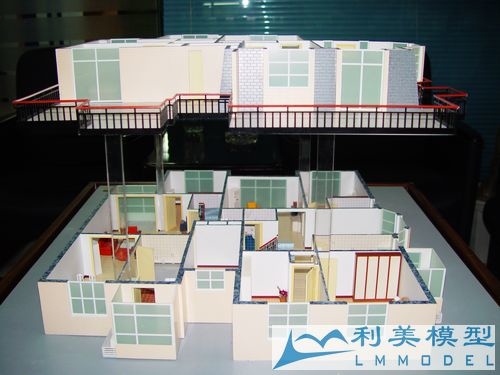 China Aangepaste tentoonstelling architectonisch Model Supplies voor interieur Design leverancier