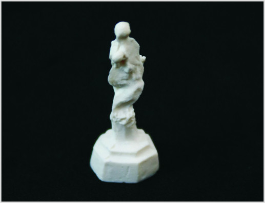 China Van de het Beeldhouwwerk 3D Schaal van de schaaldesktop Model Sterke Vrouw B18-06 OO leverancier