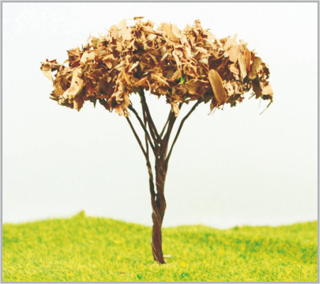 China 9cm de Met de hand gemaakte HO model Miniatuur Modelbomen van de Douanelay-out leverancier