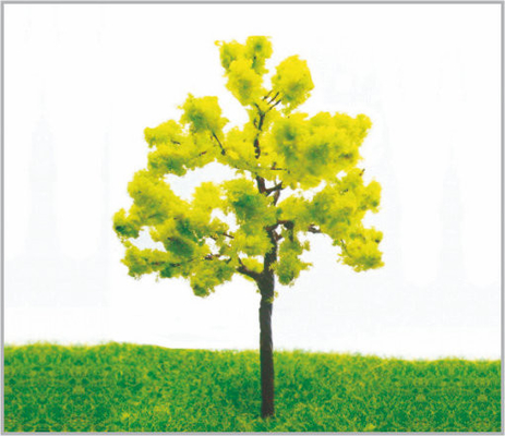 China 6.5cm het Ijzer Miniatuur Modelbomen van de Parklay-out in gemaakte Hand - leverancier