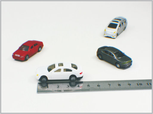 China 1/100 Mini Gegoten Stuk speelgoed Plastic Modelauto's c100-4 van de Douaneschaal als Gift &amp; Huis Decoratio leverancier