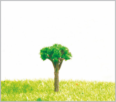 China 1.8cm Groene Plastic Miniatuur Modelbomen in gemaakte Hand - leverancier
