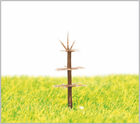 China C35 Architecturale miniatuur Model bomen gele Plastic staven 3.5 cm leverancier