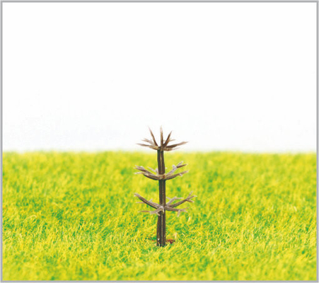 China B27 OO schaal trein Track lay-outs miniatuur Model bomen Avenue Plastic staven 2.7 cm leverancier