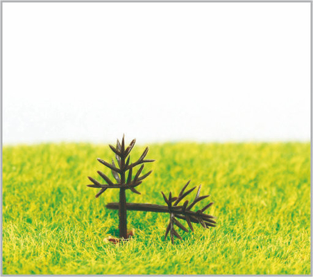 China D24 n schaal trein lay-out miniatuur Model bomen Roadside groen Plastic staven 2.4 cm leverancier