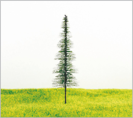 China XS110 N Gauge trein lay-out miniatuur bomen langs de weg landschap modelstructuur 11 cm/9 cm/7 cm leverancier