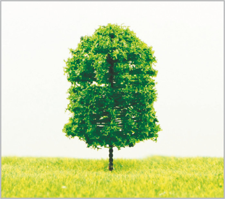 China SE02 Architecturale miniatuur Model bomen gele landschap Tree 7 cm/6 cm/5 cm/4 cm leverancier