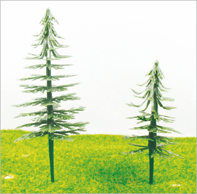 China S31/33 trein Track lay-outs miniatuur Model bomen Avenue Kerstmis Pine 9 cm/11 cm leverancier