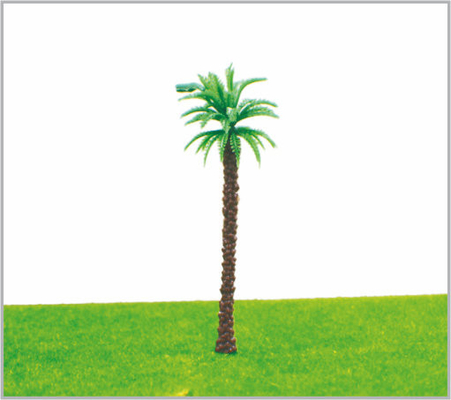 China M004 OEM HO trein lay-out miniatuur Model bomen geel groen Avenue kokosnoot boom 9 cm leverancier