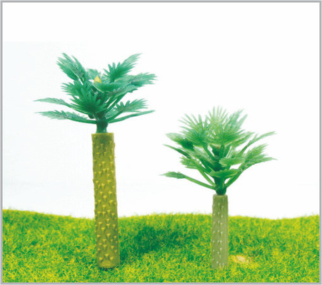China HA50 / HA35 HO trein lay-out miniatuur Model bomen groen straat kokosnoot Tree 5 cm/3.5 cm leverancier