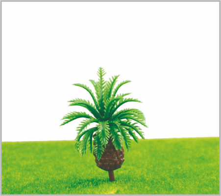 China M018 Green Avenue miniatuur schaal Model bomen aanplant draad Pine Tree 4 cm leverancier