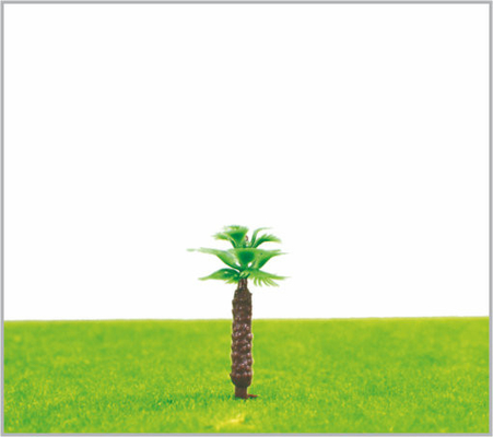 China M014 Trein Station lay-out miniatuur schaal bomen Green Avenue Palms modelstructuur 3 cm leverancier
