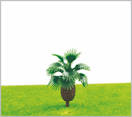 China M016 Trein Station lay-out miniatuur schaal bomen Green Avenue Palms modelstructuur 3,5 cm leverancier