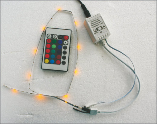 China LM009 12V miniatuur Modeling Tools RGB Controller voor n treinstation lay-out leverancier